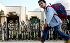 Стрыт-арт у Тунісе ў памяць загінулых герояў вулічных пратэстаў 