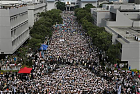 Тысячы студэнтаў выйшлі на акцыі за дэмакратыю ў Ганконгу