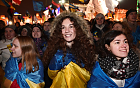 Украінскія студэнты прымусілі рэктара перанесці сесію, каб удзельнічаць у Еўрамайдане