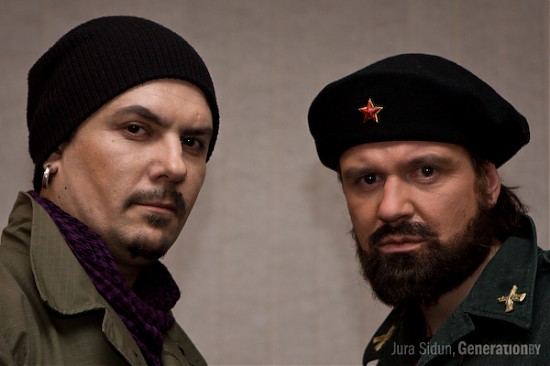 Павал Булатнікаў і Лявон Вольскі ў праекце 60-х Павал Булатнікаў і Лявон Вольскі ў праекце 60-х