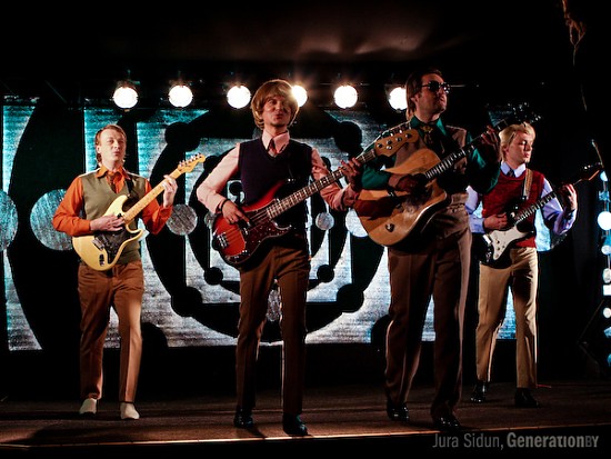 Лявон Вольскі і Ўладзімір Пугач у праекце 60-х Лявон Вольскі і Ўладзімір Пугач у праекце 60-х